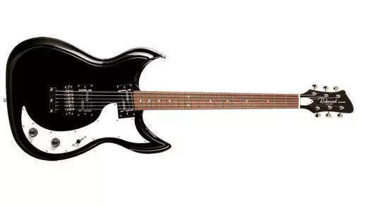 Richmond Dorchester Electric Guitar w/Bag - Black (Rosewood Neck)