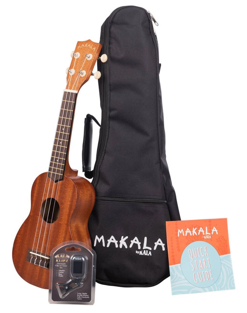 Soprano Ukulele Pack with Bag & Tuner