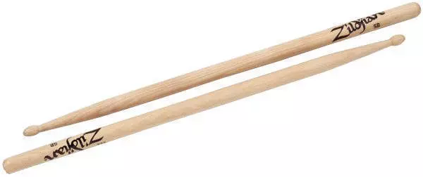 5B Natural Wood Tip Sticks