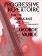 Carl Fischer - Progressive Repertoire for the Double Bass, Volume 2 - Vance - Piano Accompaniment - Book