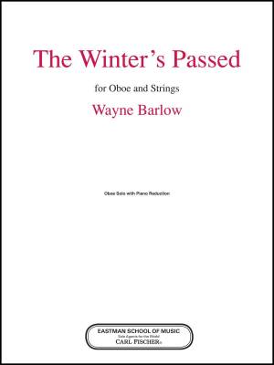 Carl Fischer - The Winters Passed - Barlow - Oboe/Piano - Sheet Music