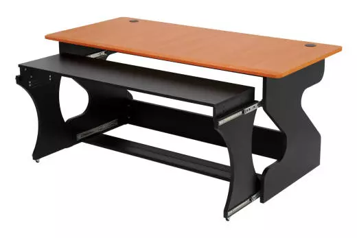 Miza Z Flex Studio Desk - Cherry Black