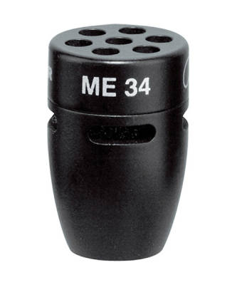 Sennheiser - ME 34 Cardioid Microphone Capsule - Black