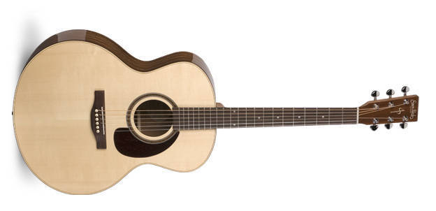 Woodland Pro Mini-Jumbo/Electric Guitar - Spruce/Mahogany