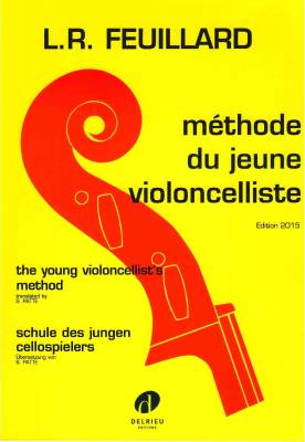 Editions Delrieu - The Young Violoncellists Method - Feuillard - Cello - Book