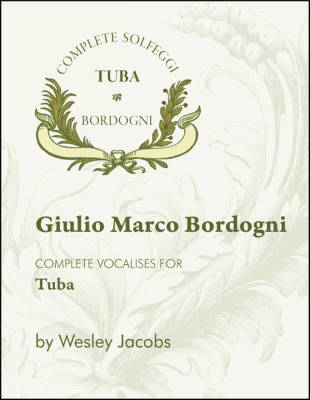 Complete Vocalises - Bordogni/Jacobs - Tuba - Book