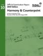 Frederick Harris Music Company - RCM Official Examination Papers, 2020 Edition: Level 10 Harmony & Counterpoint - Book
