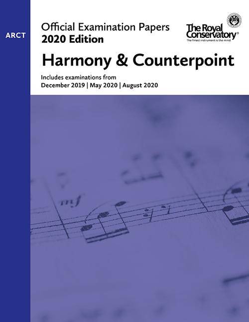 RCM Official Examination Papers, 2020 Edition: ARCT Harmony & Counterpoint - Book