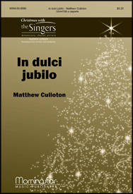 Canticle Distributing - In Dulci Jubilo - Culloton - SATB
