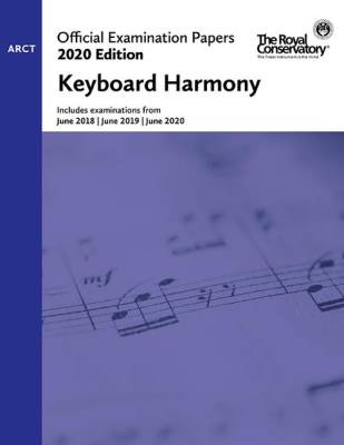 Frederick Harris Music Company - RCM Official Examination Papers, 2020 Edition: ARCT Keyboard Harmony - Livre
