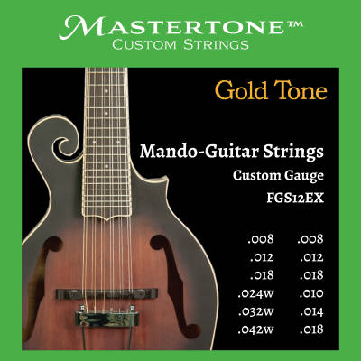 Gold Tone - 12-String Mando-Guitar Strings (Extra Light)