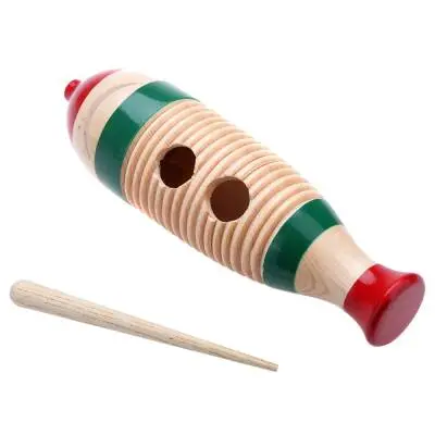 Wooden Fish Shaped Guiro 15\'\'