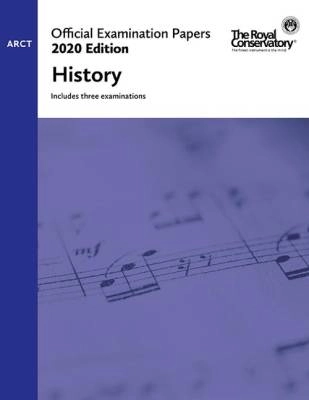 Frederick Harris Music Company - RCM Official Examination Papers, 2020 Edition: ARCT History - Book