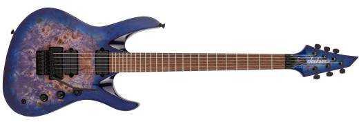 Jackson Guitars - Pro Series Signature Chris Broderick Soloist 6P, Laurel Fingerboard - Transparent Blue