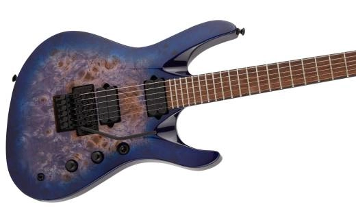 Pro Series Signature Chris Broderick Soloist 6P, Laurel Fingerboard - Transparent Blue