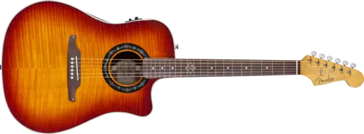Sonoran Bucket Acoustic/Electric Guitar - Flame Burst