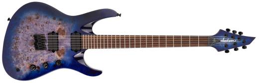 Jackson Guitars - Pro Series Signature Chris Broderick Soloist HT6P, Laurel Fingerboard - Transparent Blue