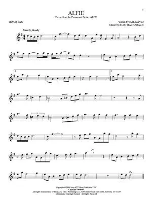 101 Movie Hits - Tenor Sax - Book