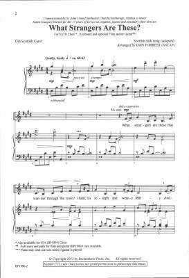 What Strangers Are These? - Scottish/Forrest - SATB