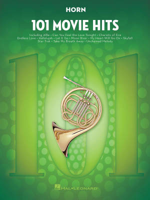 101 Movie Hits - Horn - Book