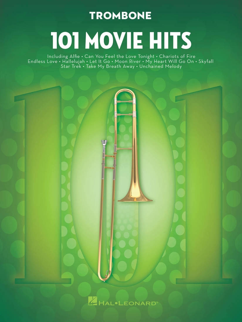 101 Movie Hits - Trombone - Book