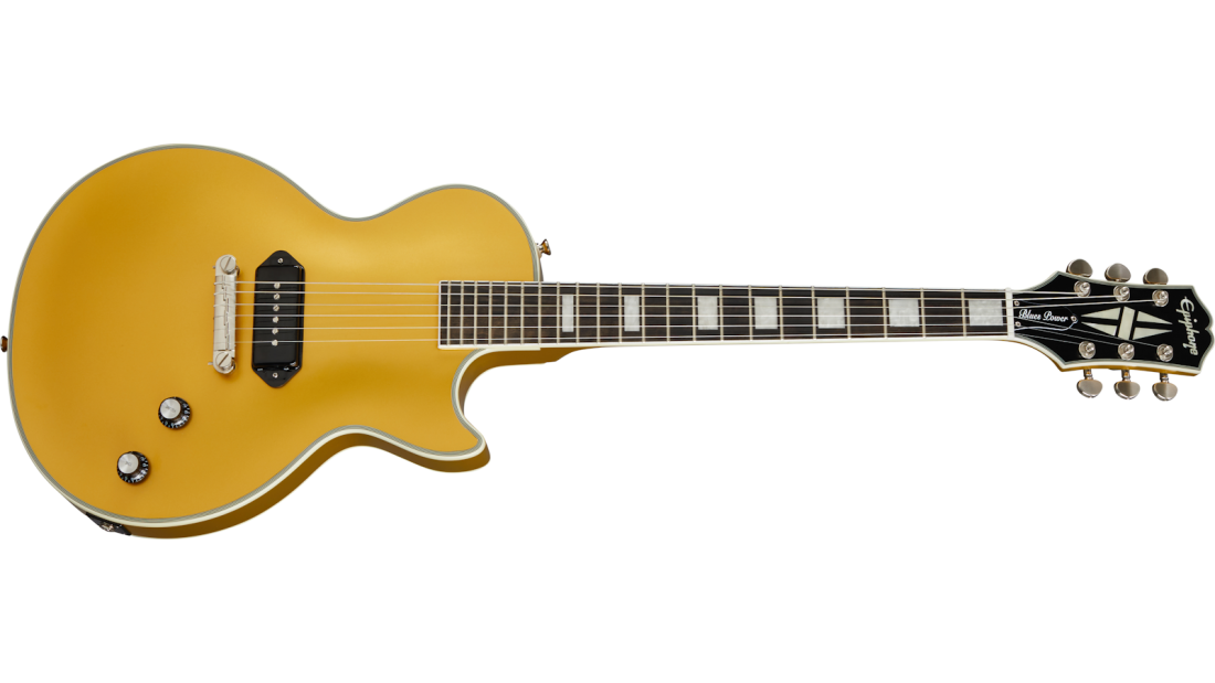 Guitare Les Paul Custom Jared James Nichols Gold Glory avec tui