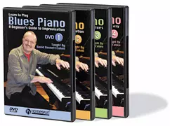 Learn To Play Blues Piano - Cohen - DVDs 1-4 (Box Set)