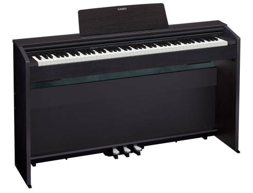 Casio - PX-870BK Privia Digital Piano with Stand - Black