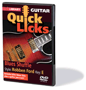 Quick Licks: Blues Shuffle - DVD