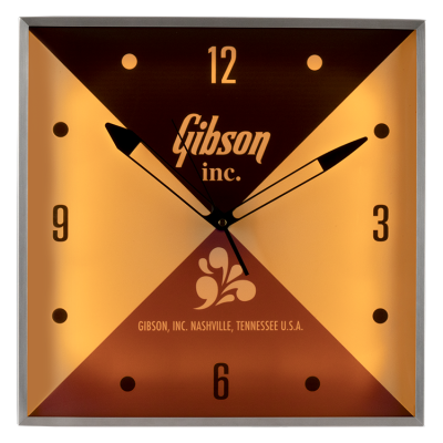 Vintage Lighted Clock - Gibson Inc