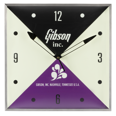 Gibson - Vintage Lighted Clock - Gibson Inc