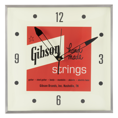 Gibson - Vintage Lighted Clock - Handmade Detail
