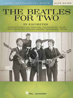 The Beatles for Two - Phillips - Alto Sax Duets - Book