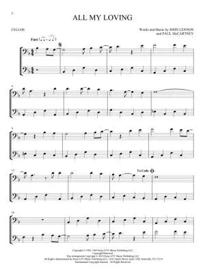 The Beatles for Two - Phillips - Cello Duets - Book