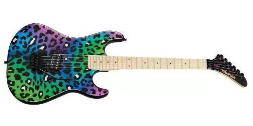 Baretta Custom Graphics Electric Guitar with Gigbag - Feral Cat