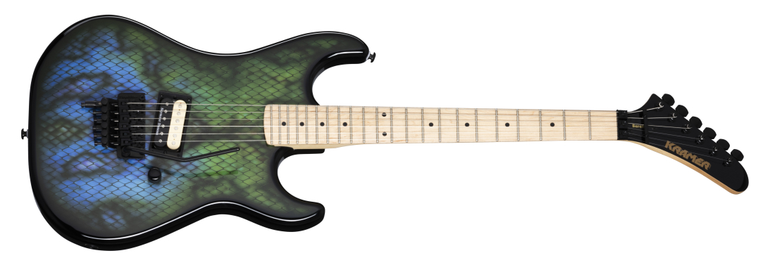 Baretta Custom Graphics Electric Guitar with Gigbag - Viper (EVH D-Tuna)