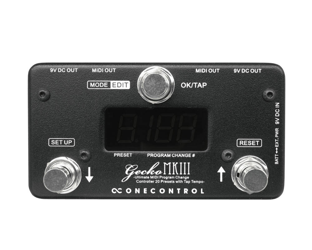 Gecko mkIII Programmable MIDI Control