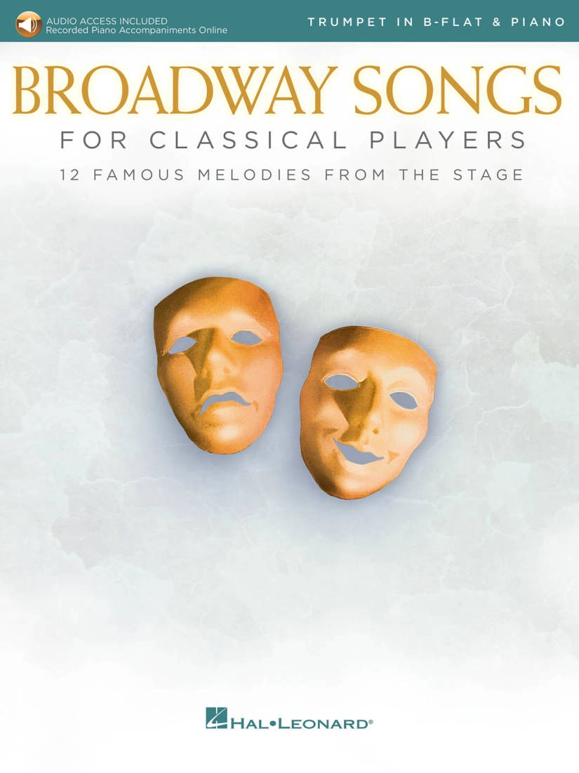 Broadway Songs for Classical Players - Trumpet/Piano - Book/Audio Online