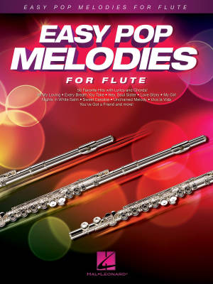 Hal Leonard - Easy Pop Melodies - Flute - Book