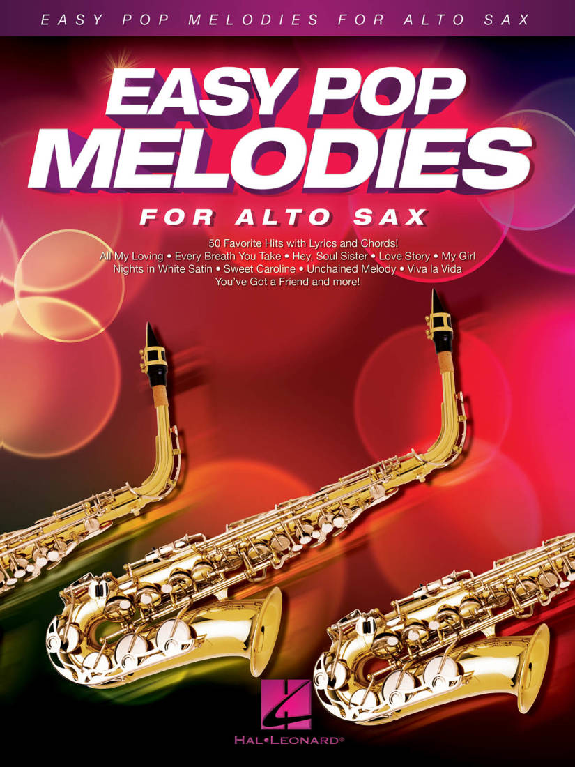 Easy Pop Melodies - Alto Sax - Book