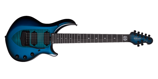 Majesty 7-String Electric Guitar with Case - Titan Blue