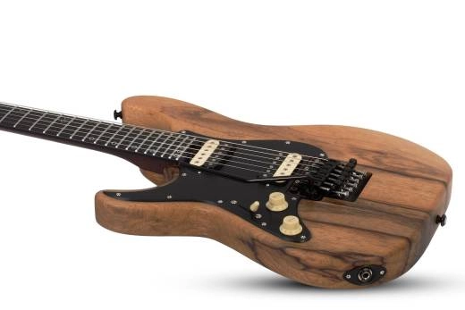 Sun Valley Super Shredder Exotic Black Limba Electric Guitar - Left-Handed