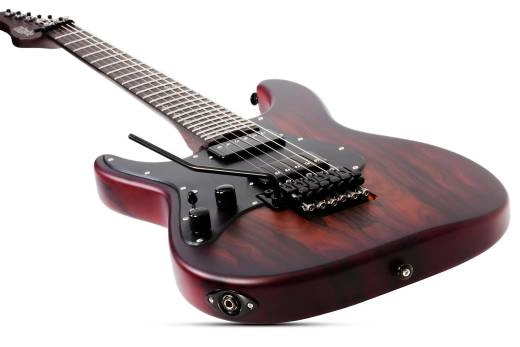 Sun Valley Super Shredder Exotic Ziricote Electric Guitar - Left-Handed