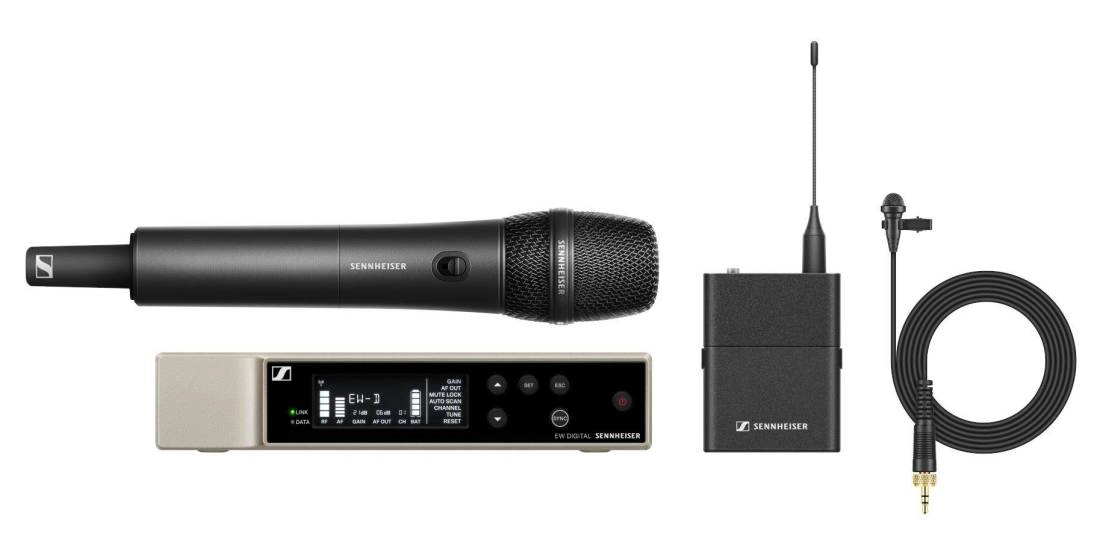 Evolution Wireless Digital Combo Set - Q1-6 (470.2 - 526 MHz)