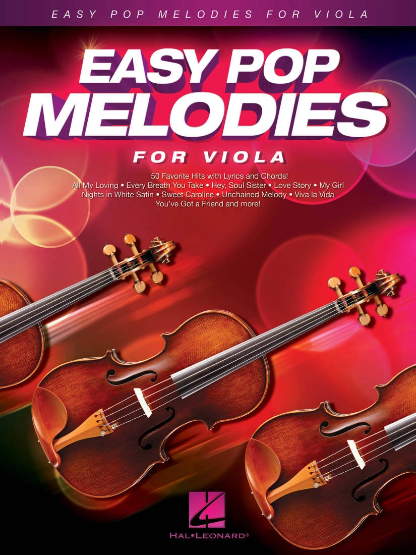 Easy Pop Melodies - Viola - Book