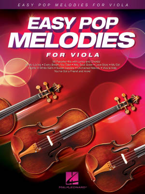 Easy Pop Melodies - Viola - Book