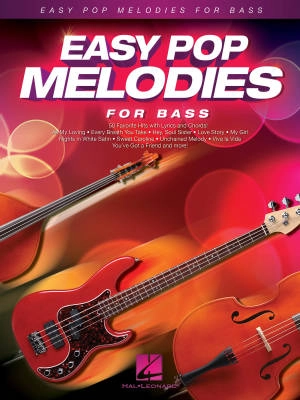 Hal Leonard - Easy Pop Melodies - Bass - Book