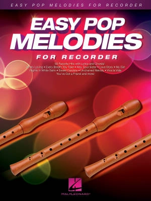 Easy Pop Melodies - Recorder - Book