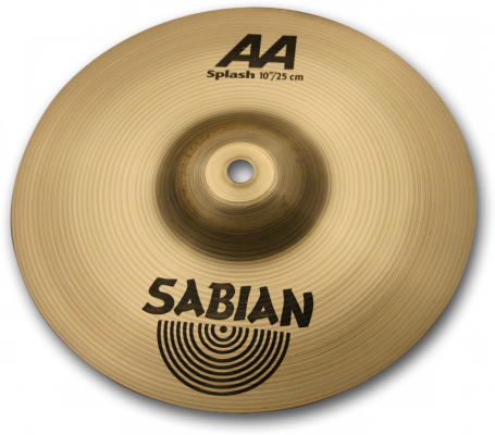 Sabian - AA Splash Cymbal - BrillIiant - 10 Inch