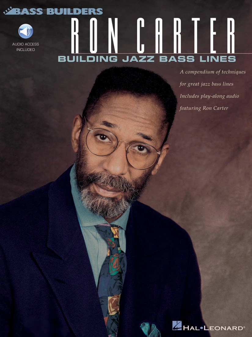 Ron Carter: Building Jazz Bass Lines - Carter - Book/Audio Online